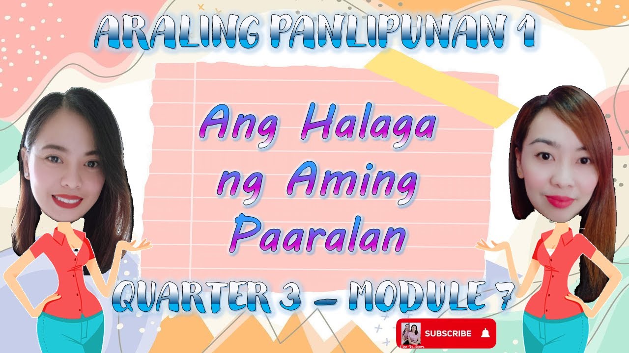 ARALING PANLIPUNAN GRADE 1 - QUARTER 3 - WEEK 7 (MELC-BASED) // #grade1​​​​​​​​​​​​​​​ #module7