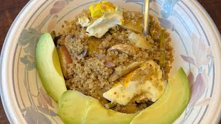 Quinoa Moon! Instant Quinoa Recipe in Rice Cooker! Easy to make yet tasty & Healthy!