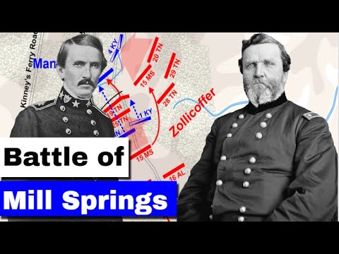 The Battle of Mill Springs | Animated Battle Map