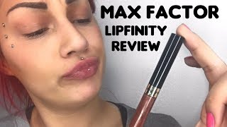 Özlems Liquid Lipstick Challenge - Max Factor Lipfinity Review