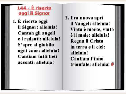 144 E' risorto oggi il Signor - Innario Chiesa Cristiana Avventista del Settimo Giorno 2014