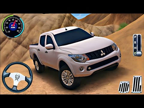 Realistic Mitsubishi Pickup Offroad Driving on Rocky Mountains | Android Gameplay