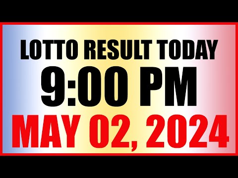 Lotto Result Today 9pm Draw May 2, 2024 Swertres Ez2 Pcso
