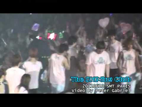 [FANCAM]110610 SMT PARIS ENDING ( Full & SHINee focus)