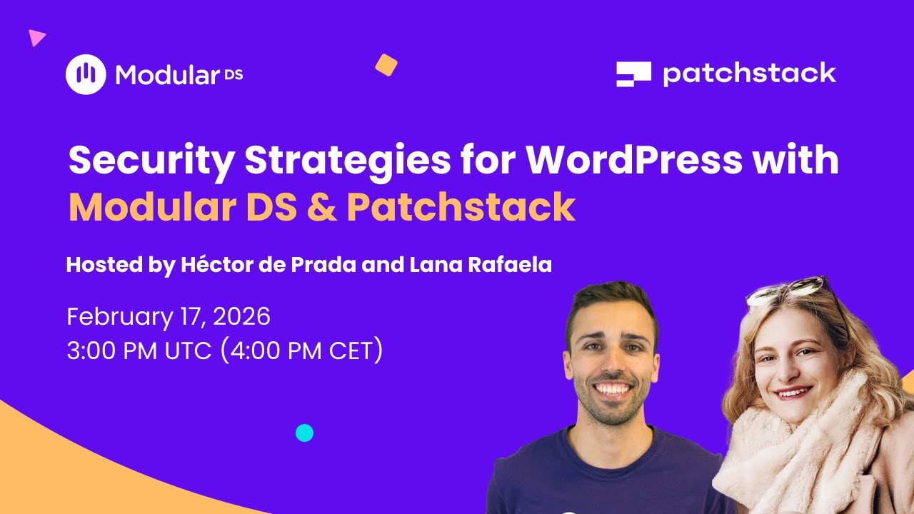 Security Strategies for WordPress with Modular DS & Patchstack