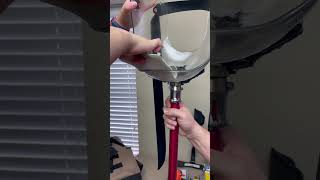 Heat molding a test socket #amputee #prosthetics #short #shortsvideo #shortvideo #shorts #viral