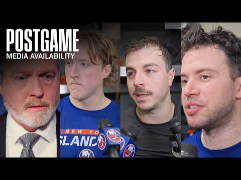 New York Islanders Postgame Availability | NYI 4 at MIN 3 (OT)