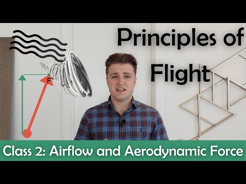 ATPL Principles of Flight - Class 2:  Airflow and Aerodynamic Force.