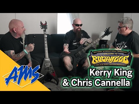 Kerry King of Slayer Shows Off His Signature Guitars | Welcome to Rockville ‘24 Interviews