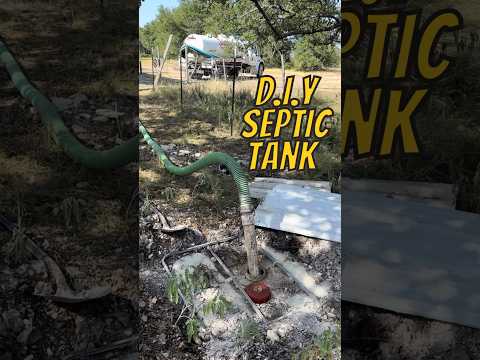 D.I.Y. Septic tank #shorts