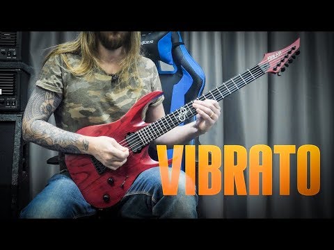 GUITAR VIBRATO TRICK - How to get a perfect vibrato for metal