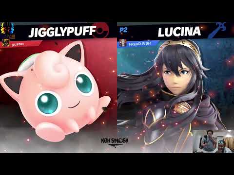 NBH Smash Online Bi-Weekly 5 Losers Round 1 - Khaje (Ludwig, Lucina) vs Gustav (Jigglypuff)