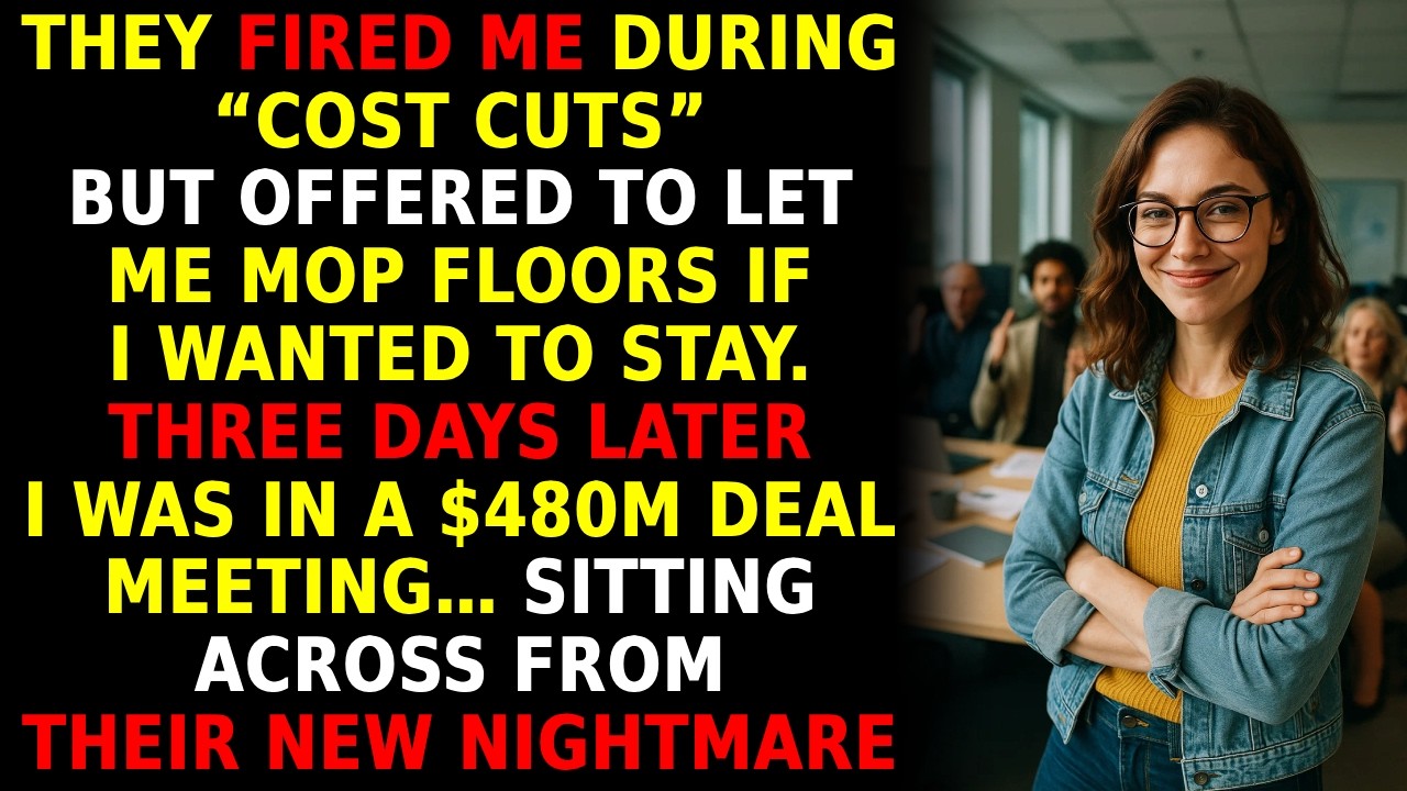 Fired for “Budget Cuts”—Then I Helped a $480M Deal Destroy My Old CEO 💼 | #OfficeRevenge