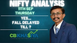 Nifty Elliott Wave Analysis for 11 sep 2025 onward