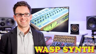 Video thumbnail for Behringer WASP Deluxe Synthesizer 🐝 Tutorial, Walkthrough, and Review by Urban Sound Studio