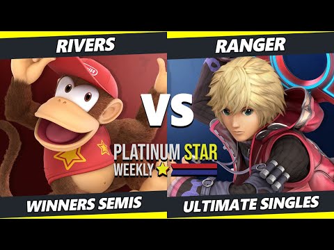 PSW S15:W10 Winners Semis - Rivers (Diddy Kong) Vs. Ranger (Shulk) SSBU Ultimate Tournament