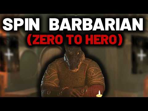 WHIRLWIND BARBARIAN ZERO TO HERO (its broken) - Dark and Darker Gameplay