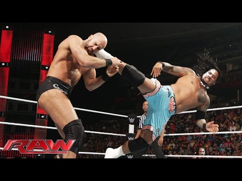 Jimmy Uso vs. Cesaro: Raw, February 2, 2015