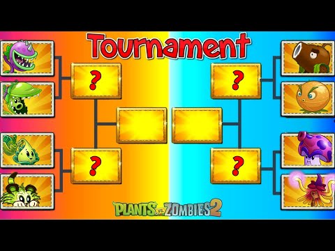 PVZ 2 Mod Tournament! Every Plants Max Level - Who is Best?