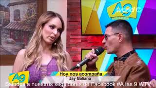 Jay Galiano "La Voz" (A las 9 TV México) + Entrevista