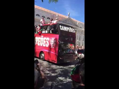 Chegada dos campeões