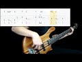 Cyndi Lauper - True Colors (Bass Cover) (Play Along Tabs In Video)