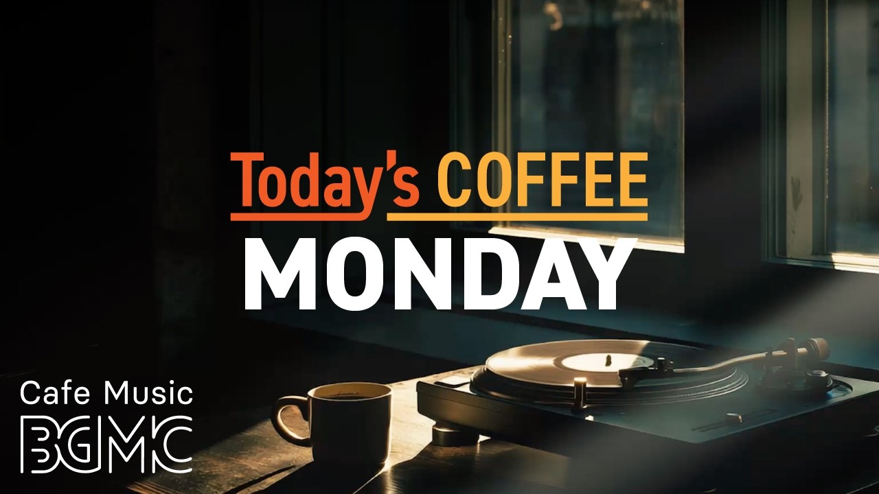 Calm Summer Jazz Relaxing Music - Cozy Cafe Jazz & Smooth Bossa Nova for Monday Focus