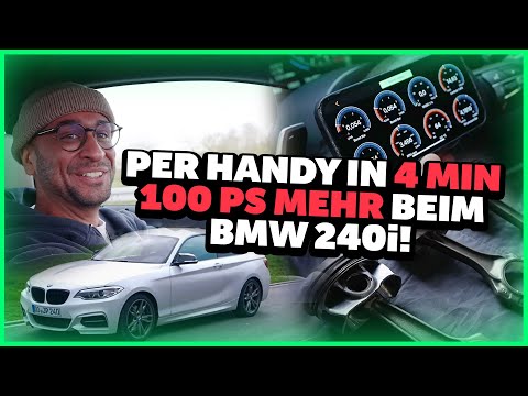 JP Performance - Per HANDY in 4 Minuten 100 PS MEHR! | BMW M240i