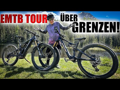 E BIKE TOUR DES JAHRES?! 1 Tag, 3 Länder, 4 Grenzen, 100% Trailspaß