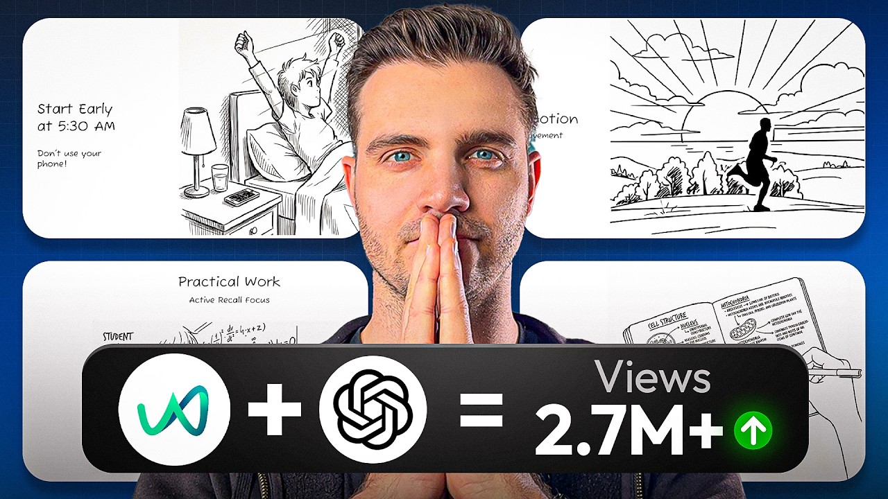 How to Make Finance Stick Figure Animation for Faceless YouTube Channel (5 Min AI Workflow) video thumbnail