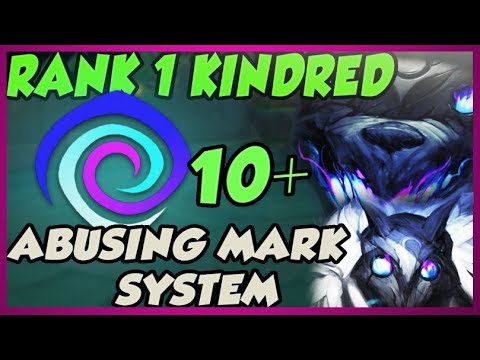 CHALLENGER RANK 1 KINDRED (FOREST WITHIN) SHOWS HOW TO PREDICT MARK SPAWNS - League of Legends