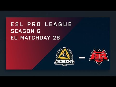 CS:GO: GODSENT vs. HellRaisers - EU Day 28 - ESL Pro League Season 6