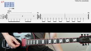 Slayer Threshold guitar lesson