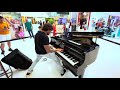 The Weeknd Blinding Lights Piano Shopping Mall