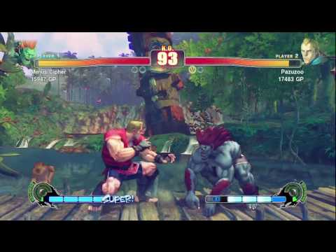 SF4 G1 match 51 - Abel vs. Blanka