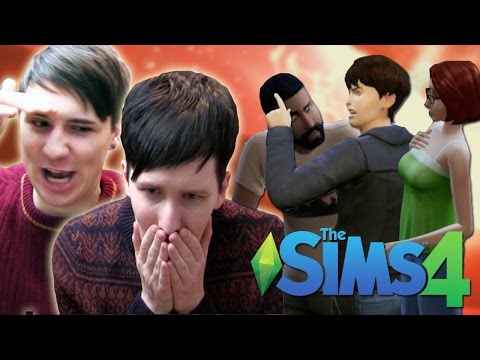 DIL THE HOMEWRECKER - Dan and Phil Play: Sims 4 #10