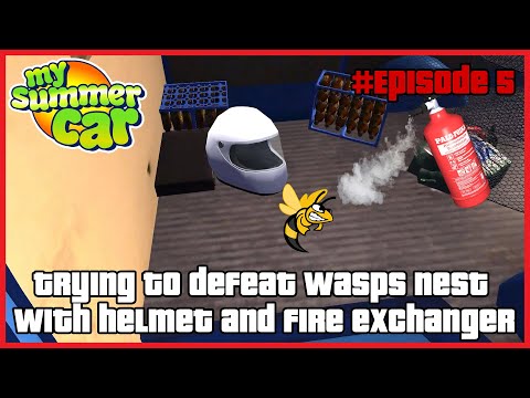 My Summer Car - Ruscko Location & Trying To Defeat Wasps Nest [GUIDE 2] #Episode 5 | Ogygia Vlogs🇺🇸