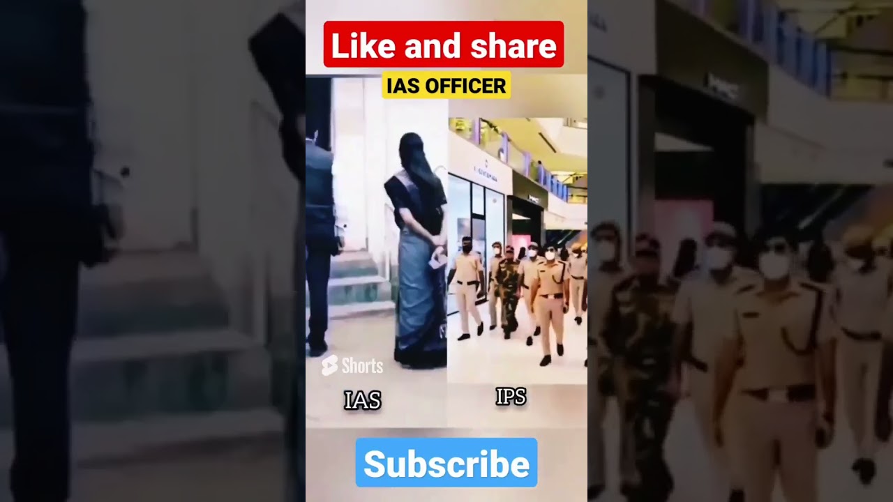IAS Officer vs IPS Officer royal entry IAS🌟 Or IPS🔥 upsc motivation video💥🇮🇳ias entry status 🚨