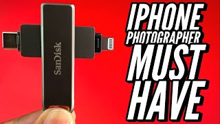 iPhone Photographers Must Have SanDisk iXpand Flash Drive Luxe | Non Photo Tech For Photographers