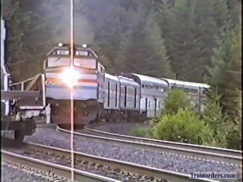 Classic Railroad Series 353 - Amtrak and SP at Heather, OR July 24, 1993