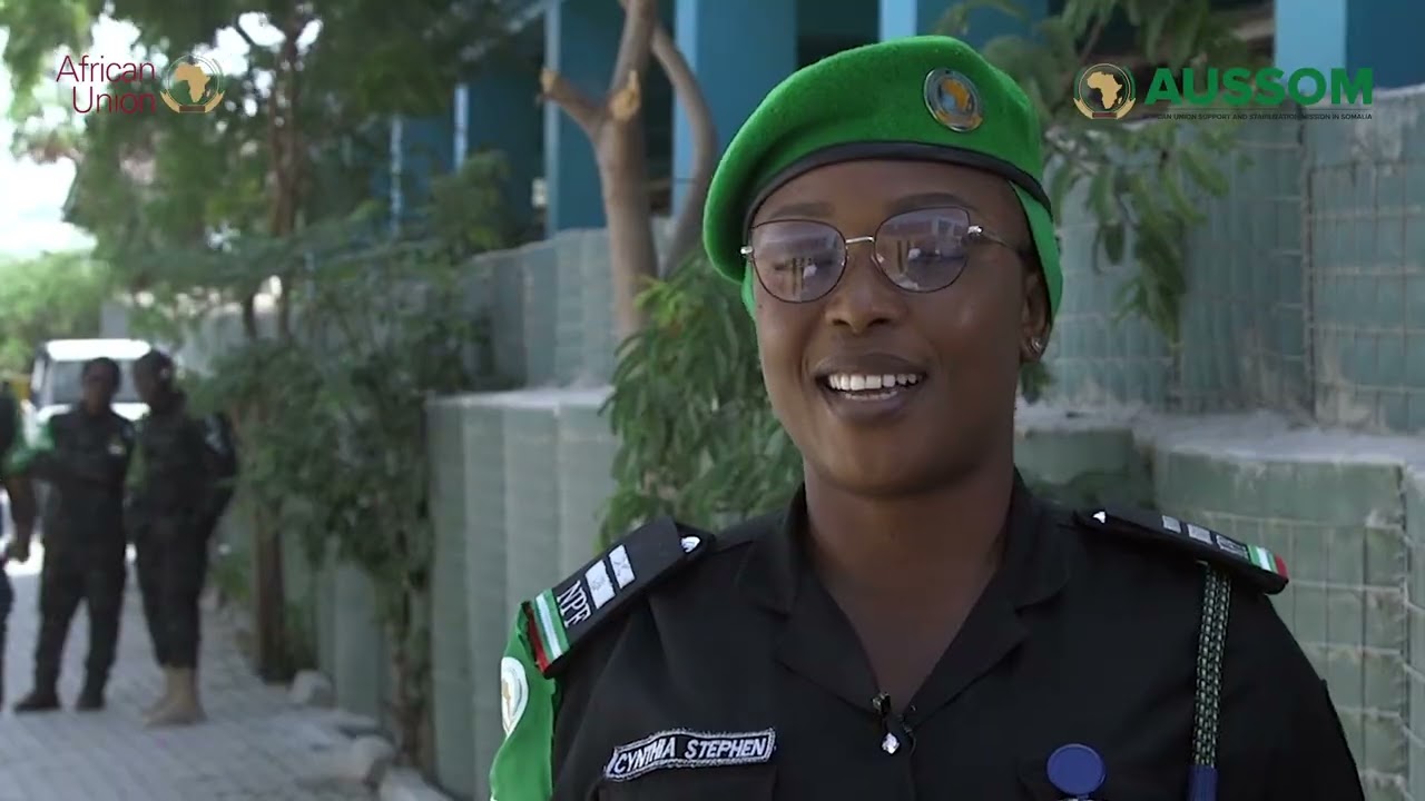 #WomenInAUSSOM | Insp. Cynthia Stephen, Nigeria Formed Police Unit