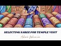 Choosing The Perfect Semi Silk Saree For My Temple Visit Ashima Fashion Com