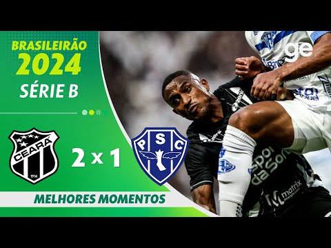 Gols e lances de Ceará x Paysandu