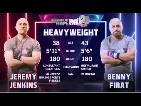Jeremy Jenkins vs Benny Firat - Rock 'N Rumble X - Haymakers for Hope Boston