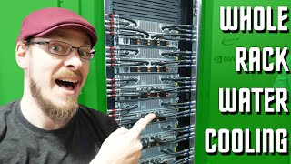 Watercooling an Entire Server Rack! - Supermicro NVIDIA HGX B200