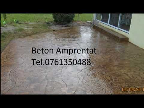 Beton Amprentat Comănița - Olt Tel.0761350488