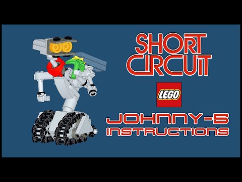 Make Your Own LEGO Johnny 5 from Short Circuit - Instructions