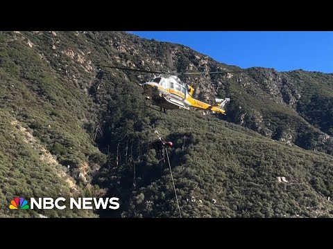 Woman Is Rescued Five Days After Plunging Off A Cliff