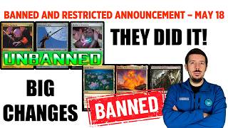 THEY DID IT! BIG CHANGES WITH THE BANNED AND RESTRICTED ANNOUNCEMENT OF MAY 18TH 2026