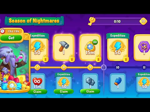 @Fishdom Win Streaks Level 12098 - 12100. Season of Nightmares Level 9 🔓